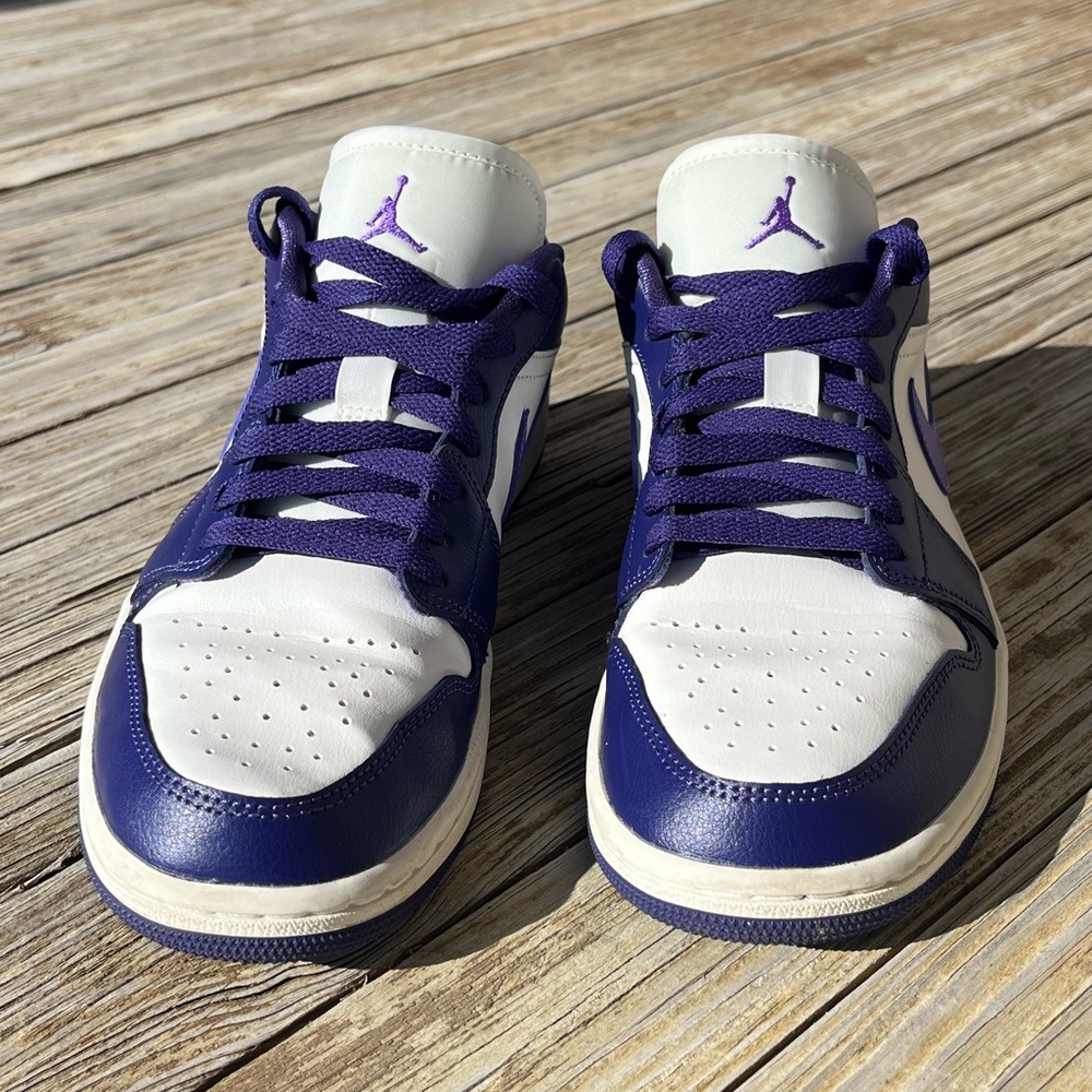 Nike Air Jordan 1 Low 'Sky J Purple' - Women’s Size 8.5 - Picture 6 of 9